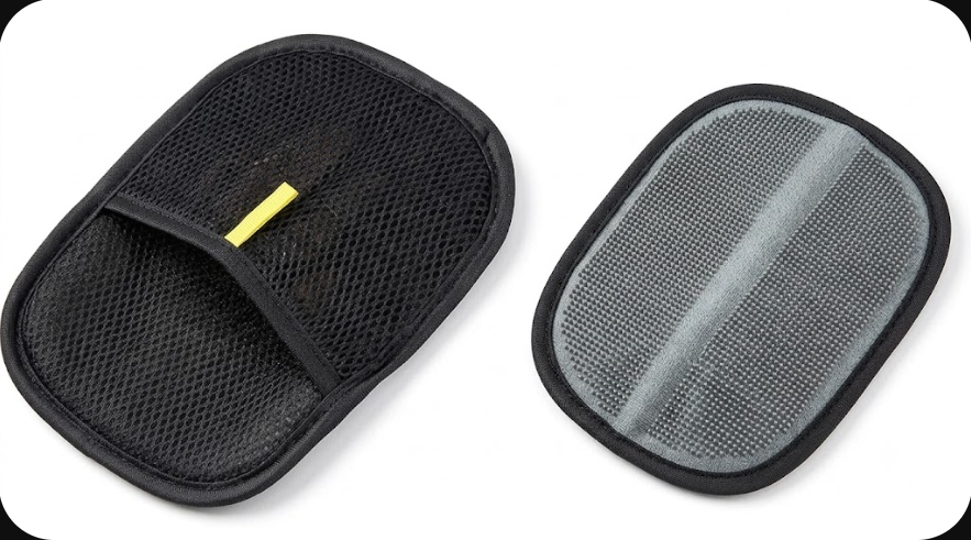 Cove Groom Pet Grooming Glove — Both Sides View